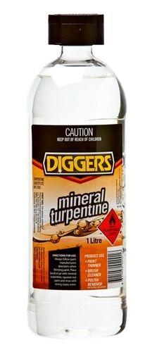 Can turpentine be used for cleaning